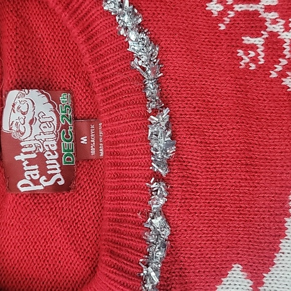 Festive Red Gingerbread Sweater - Picture 2 of 3